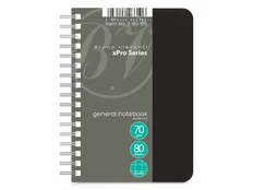 Бизнес-блокнот Альт xPro А6, черный / белый фото
