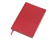 Бизнес-блокнот C1 А5, soft-touch, красный фото