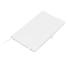 Бизнес-блокнот в линейку на резинке thINKme Gracy А5, 192 стр., белый фото