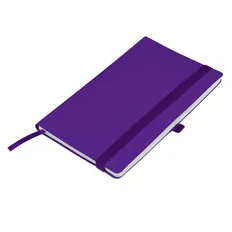 Бизнес-блокнот в линейку на резинке thINKme Gracy А5, 192 стр., фиолетовый фото