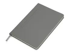 Блокнот А5 Magnet soft touch с магнитным держателем для ручки, серый фото