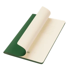 Блокнот Alpha Slim А5, зеленый фото