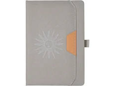 Блокнот из RPET Lettertone Harvey А5, серый фото