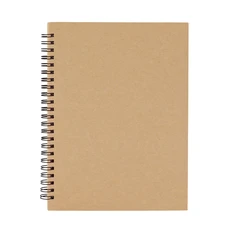 Блокнот на пружине Stamina Valle, бежевый фото