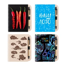 Блокнот на пружине Woodpad, на заказ фото