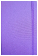 Блокнот с гибкой обложкой Denim А5, фиолетовый фото