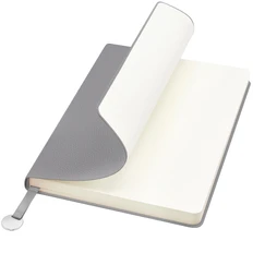 Блокнот с металлической биркой Officer A5, серый фото