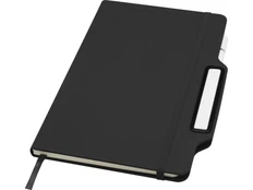 Блокнот с ручкой-карандашом Nexus А5, черный фото