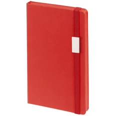 Блокнот Shall Direct, красный фото