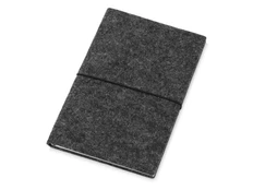 Блокнот в гибкой обложке Felt А5, серый фото