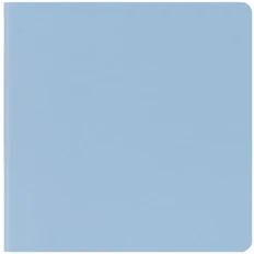 Блокнот в гибкой обложке Charm, в точку, голубой фото