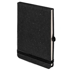 Блокнот в клетку Memo, черный фото