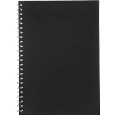 Блокнот в клетку Salvador, А5, черный фото