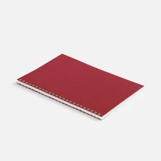 Блокнот в клетку, Salvador, А5, ver.2, красный фото