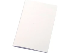 Блокнот в линейку из рубленой бумаги Fabia A5, белый фото