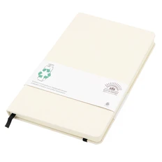 Блокнот из переработанного сырья Rebirth, серый фото