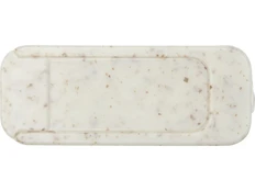 Блокиратор веб-камеры из пшеничной соломы Kushi, бежевый фото