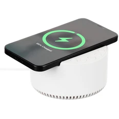 Bluetooth-колонка с беспроводной зарядкой Indivo RelaxTime, белая фото