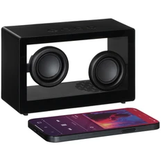 Bluetooth-колонка со светомузыкой Sensofonic, черная фото