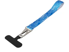 Браслет-ремувка под сублимацию для телефона, белый / черный фото