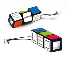 Брелки с фонариком «Кубик Рубика» фото