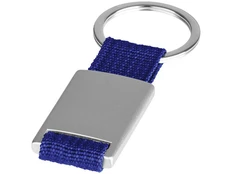 Брелок алюминиевый Mondo, синий / серебристый фото