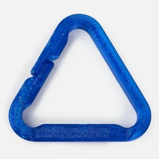 Брелок Impreso, треугольник, 3D-печать на заказ фото