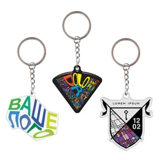 Брелок металлический Chroma на заказ фото