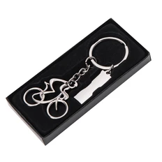 Брелок металлический Silv Cyclist, серебристый фото