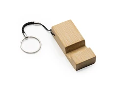 Брелок-подставка Stelo, бежевый фото