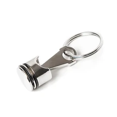 Брелок Поршень, серебряный фото