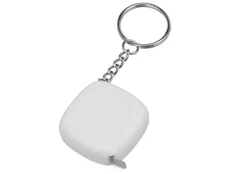 Брелок-рулетка Block, 1 м, белый фото