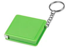 Брелок-рулетка квадратный «Дюйм», 1 м, салатовый фото