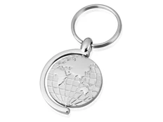 Брелок Sphere, серебряный фото