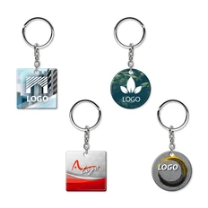 Брелок с полимерным покрытием Harz, на заказ фото