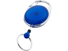 Брелок с ретрактором Demos, синий фото
