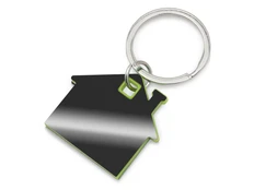 Брелок SteelPop House, черный / зеленый фото