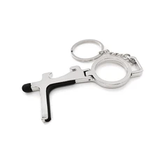 Брелок-тачер в подарочной упаковке Hands Free, серебристый фото