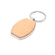 Брелок Woody E «Эллипс», бежевый фото