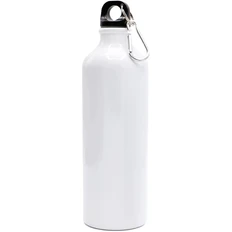 Бутылка алюминиевая Alulight, белая фото