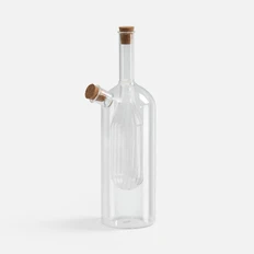 Бутылка для масла и уксуса Molti Wellspring, прозрачная фото