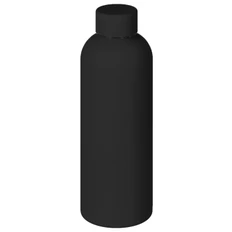 Бутылка для воды Alaska Soft, 500 мл, черная фото