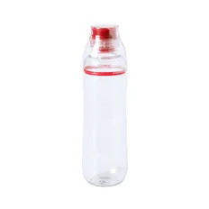 Бутылка для воды Fit, 700 мл, прозрачная / красная фото