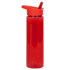 Бутылка для воды пластиковая Norway, 700 мл, красная фото