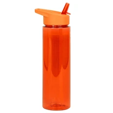 Бутылка для воды пластиковая Norway, 700 мл, оранжевая фото