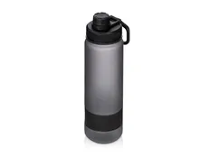 Бутылка для воды с ручкой Waterline Misty, 850 мл, черная фото