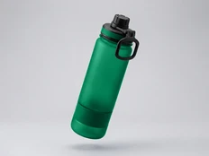 Бутылка для воды с ручкой Waterline Misty, 850 мл, зеленая фото