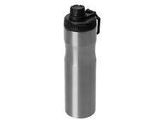 Бутылка для воды из стали Waterline Supply, 850 мл, серая фото