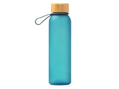 Бутылка из переработанного стекла Voznan, синяя фото