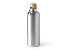 Бутылка с карабином Broly, 800 мл, серебристая фото